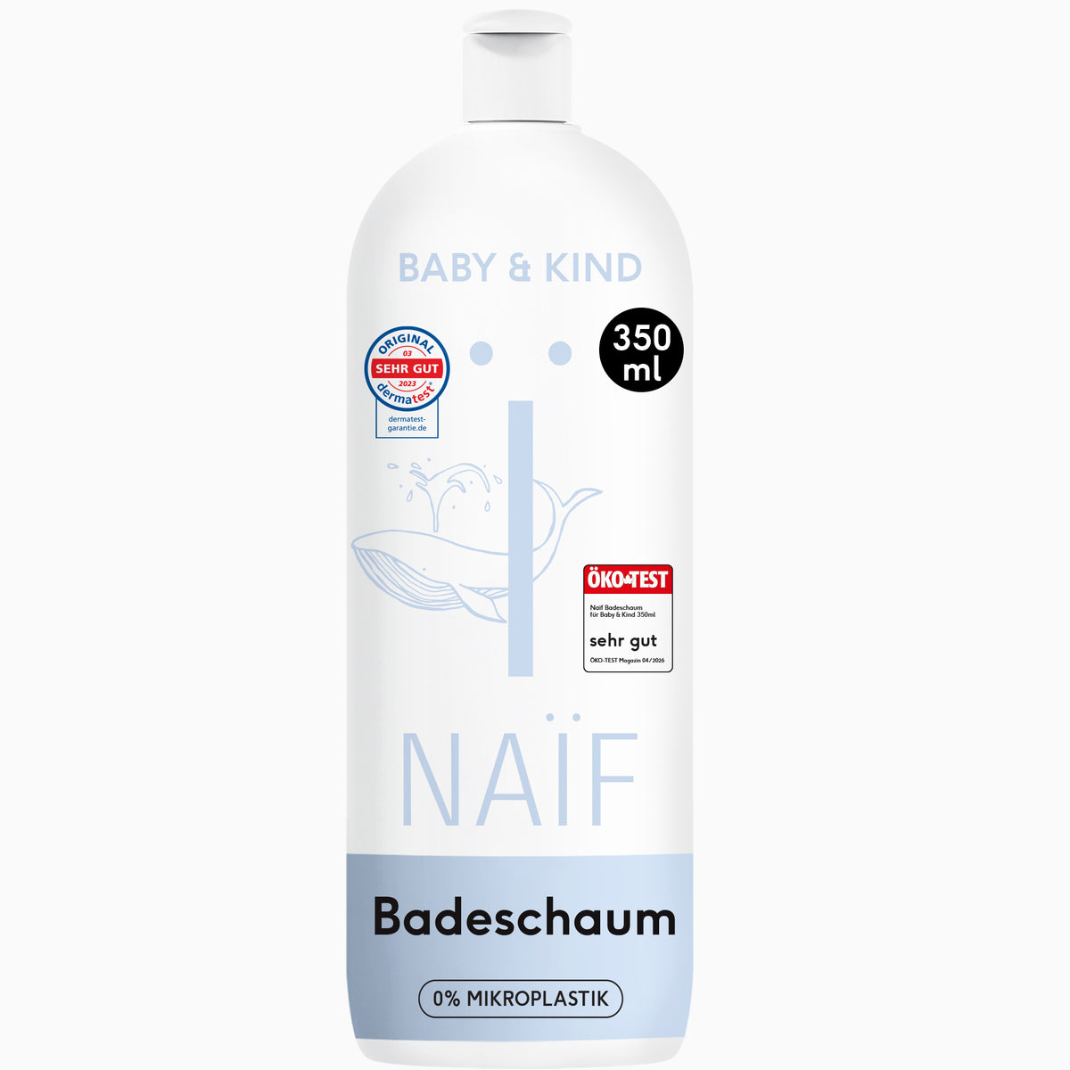 Pflegender Badeschaum für Baby & Kids (350ml)
