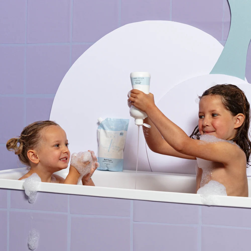 Badeschaum & Nachfüllpackung für Babys & Kinder (2x500ml)