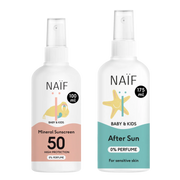 Sonnenschutzspray (LSF 50) & Aftersun-Spray für Babys & Kinder (je 0% Parfüm)