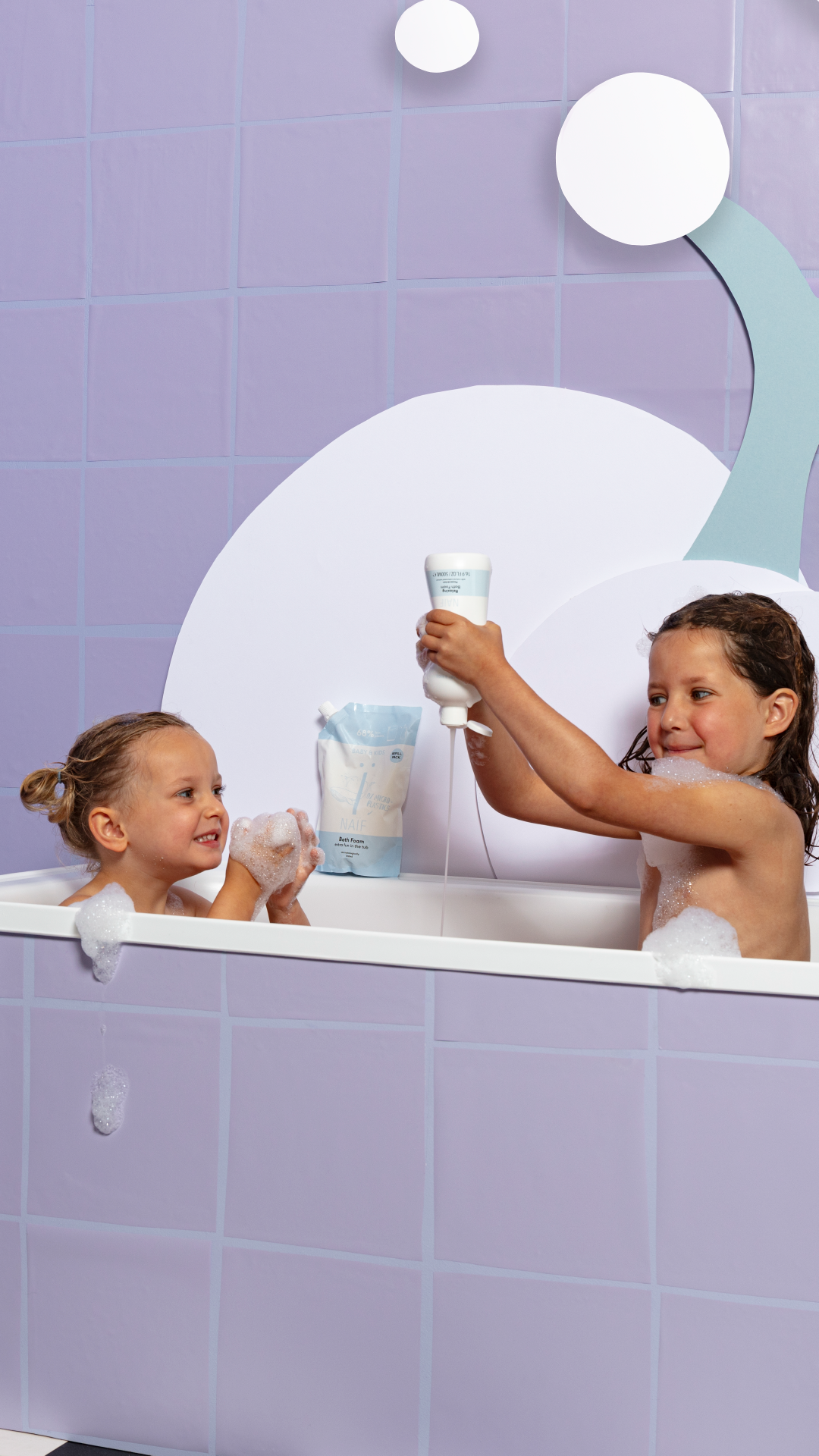 Pflegender Badeschaum für Baby & Kids (350ml)