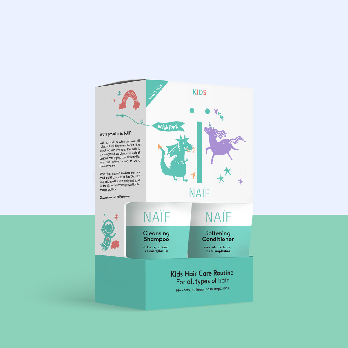 Naïf Kids Shampoo & Conditioner Voordeelset 100ml
