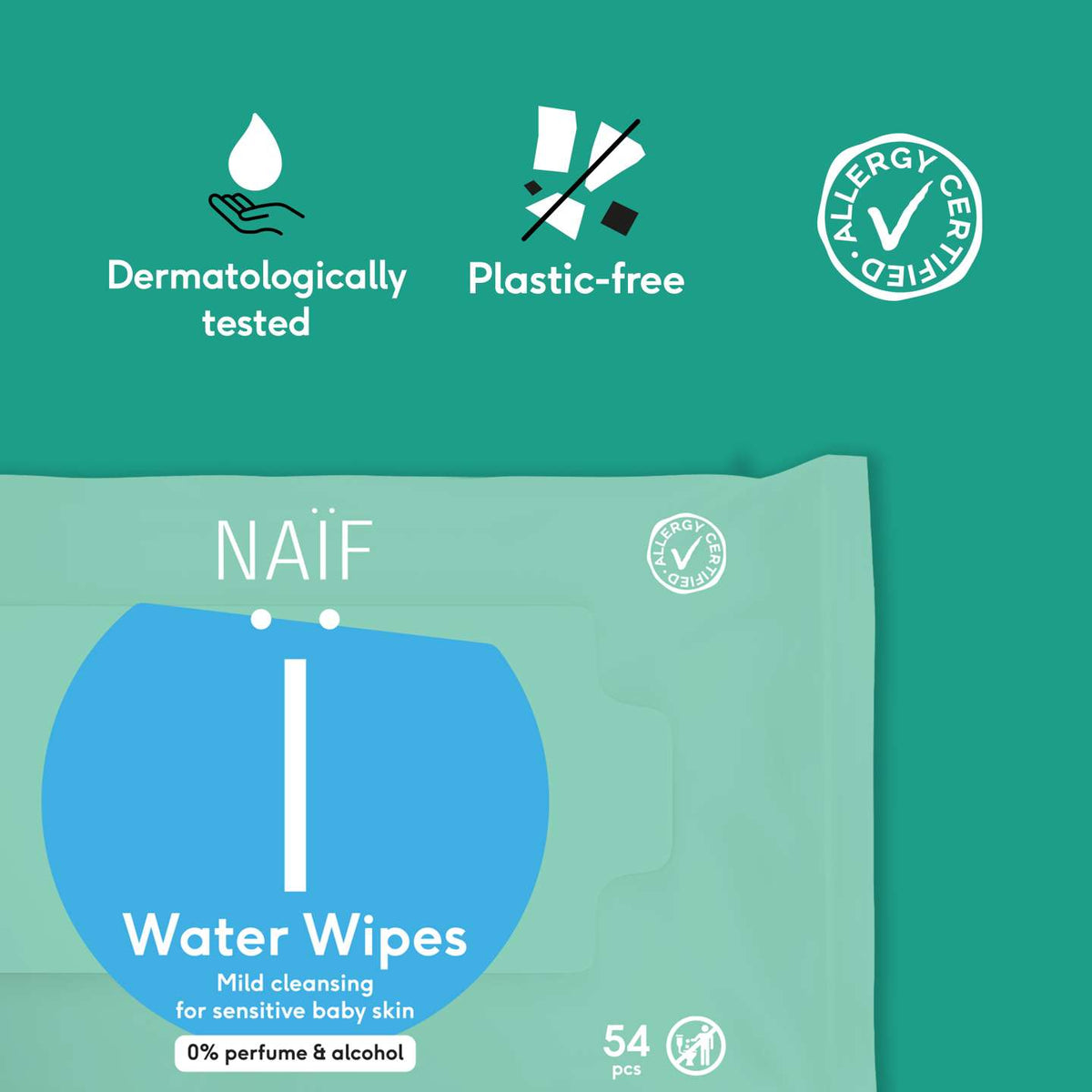 Water Wipes Baby strong & mild 16 pack
