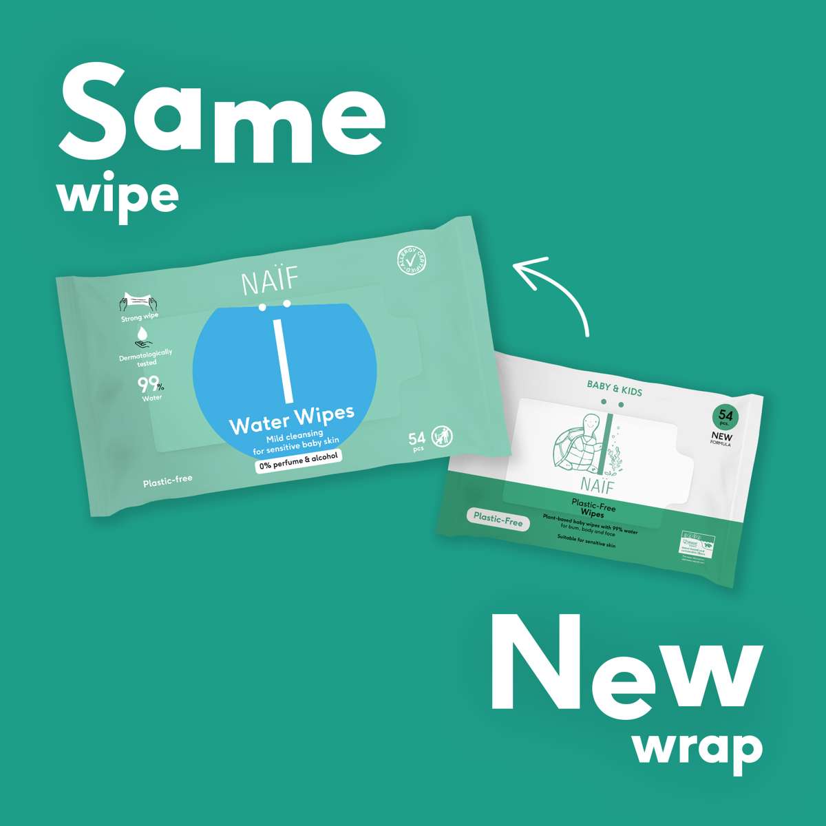 Water Wipes Baby strong & mild 8 pack