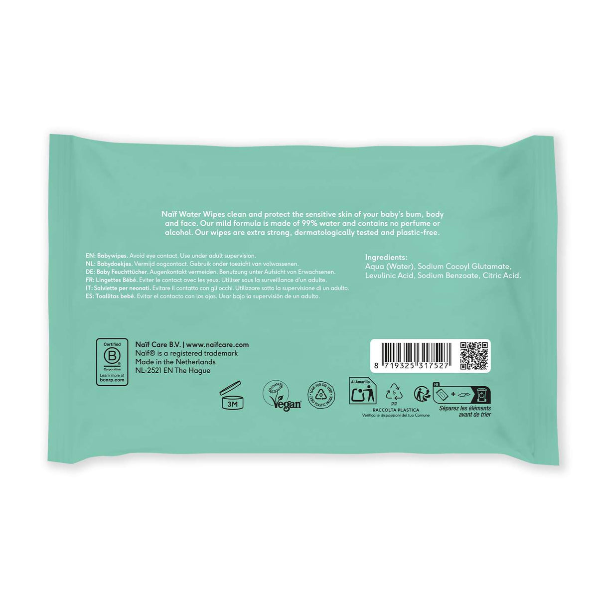 Water Wipes Baby strong & mild 8 pack