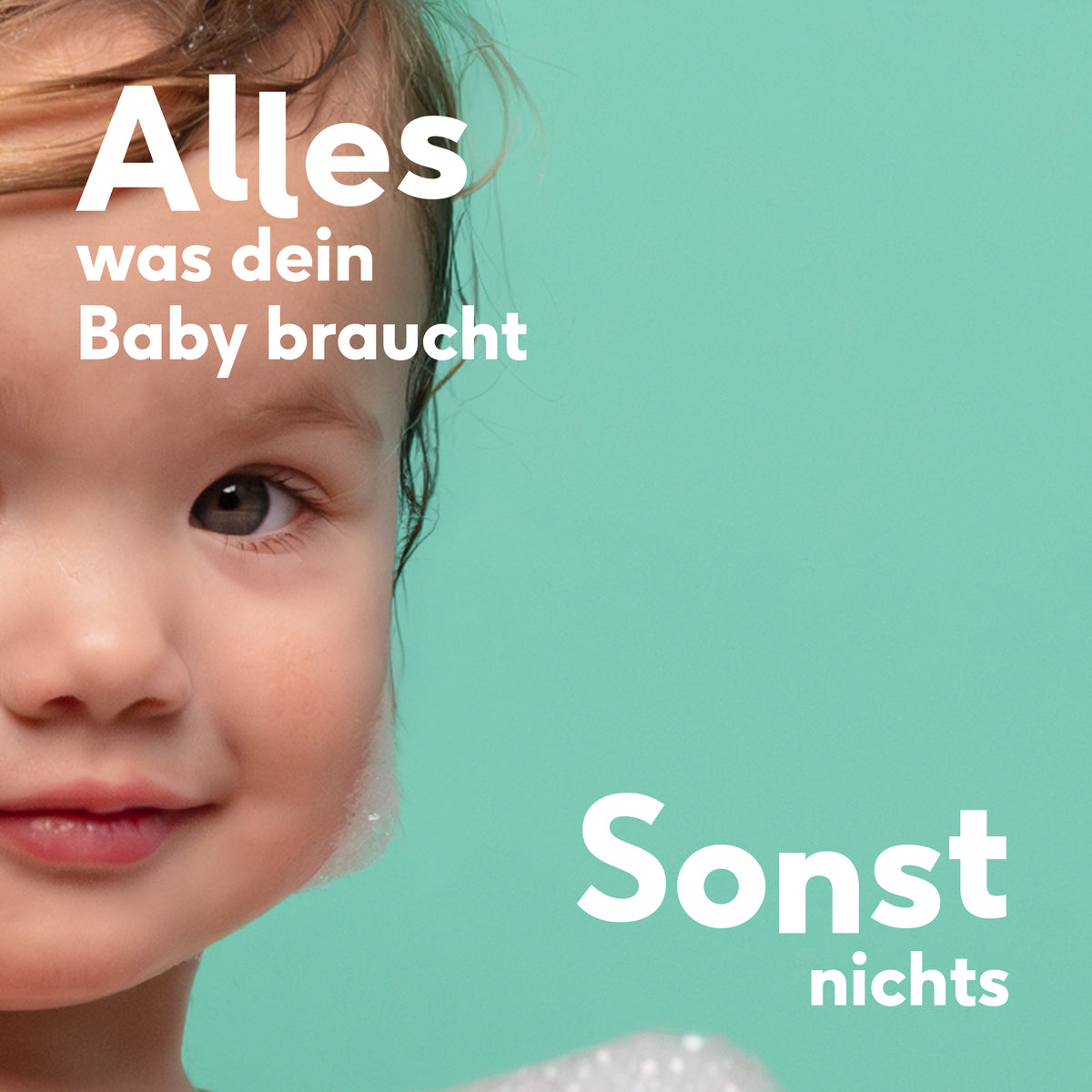 2 in 1 Shampoo und Duschgel für Baby & Kind (0% Parfüm)