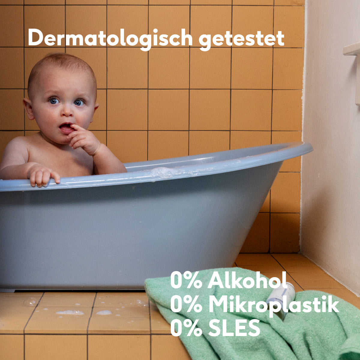 2 in 1 Shampoo und Duschgel für Baby & Kind (0% Parfüm)