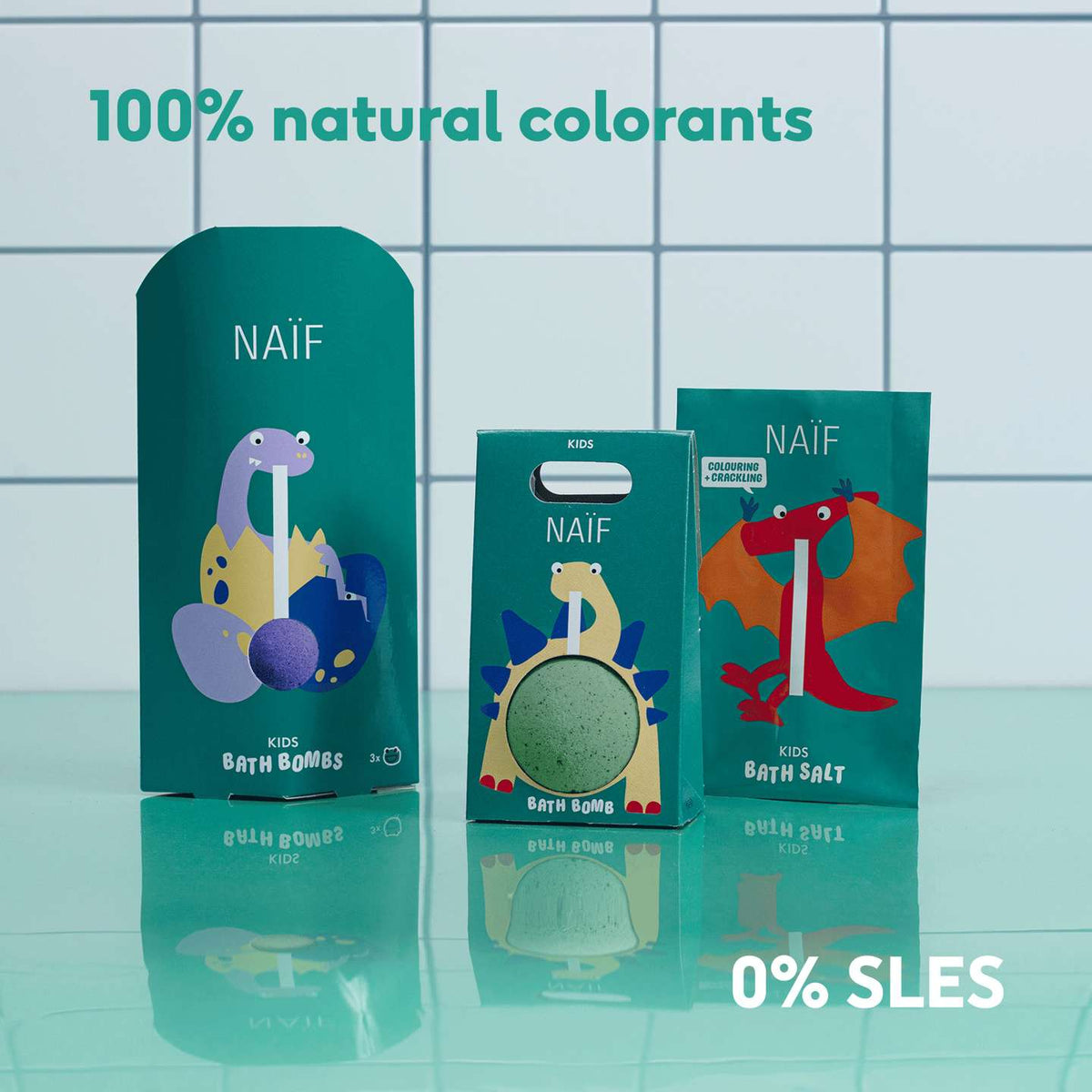 Kids Bath Bombs 3x40g