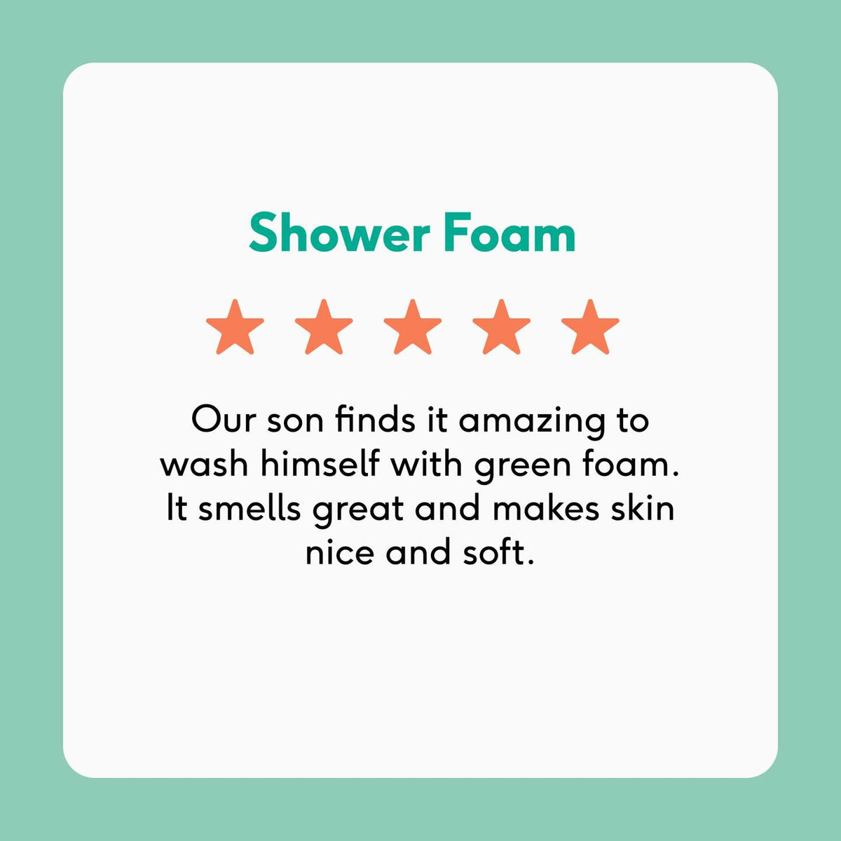 Kids Shower Foam 150ml