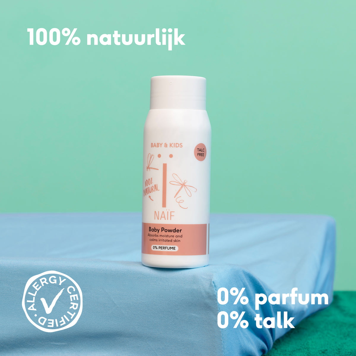 Babypoeder Navulverpakking Baby & Kids 80gr