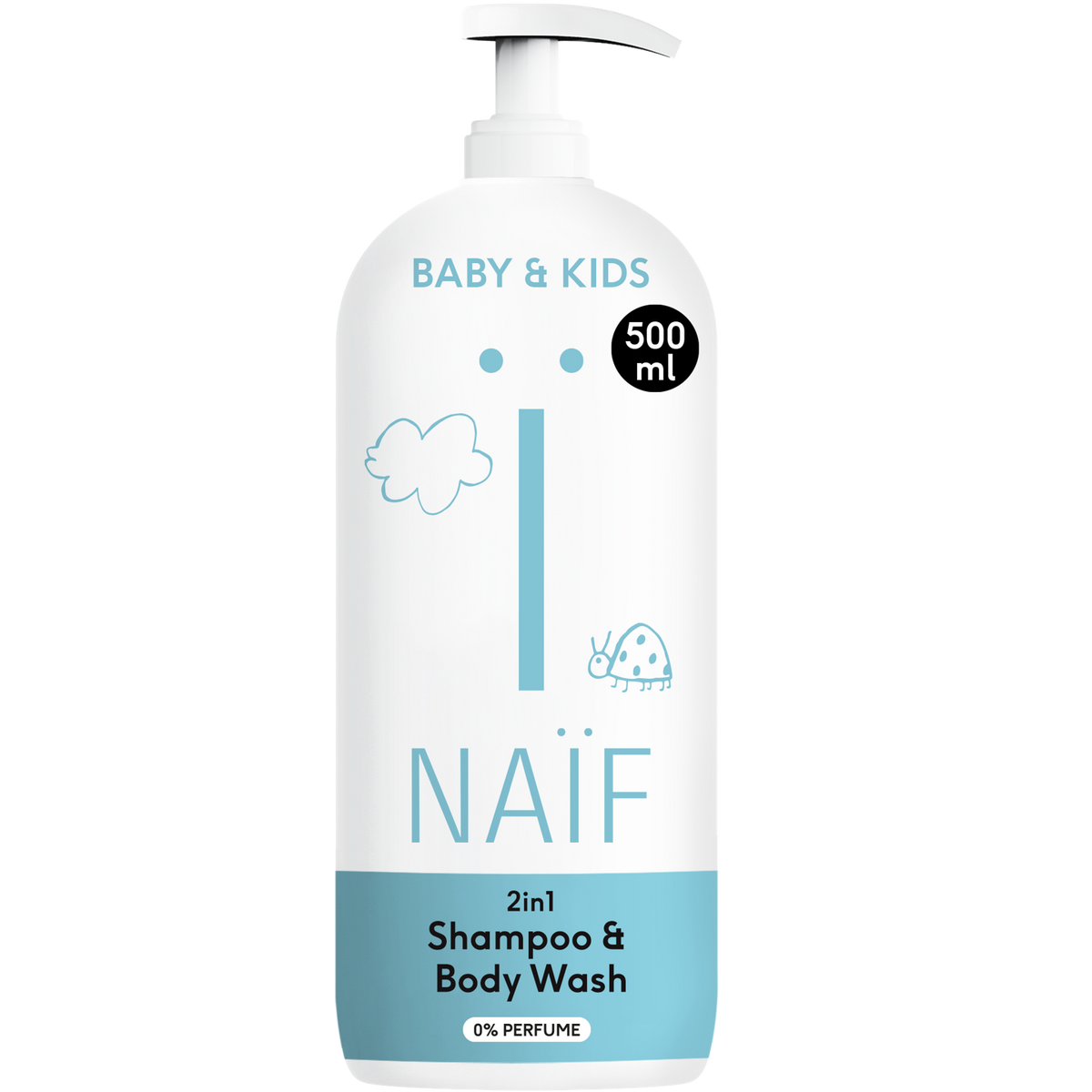 2 in 1 Shampoo and Body Wash Baby & Kids 500ml