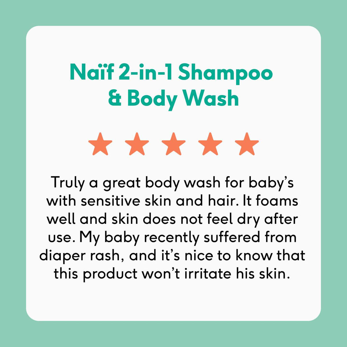 2 in 1 Shampoo and Body Wash Baby & Kids 500ml