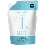 2 in 1 Shampoo en Body Wash Navulverpakking Baby & Kids 500ml