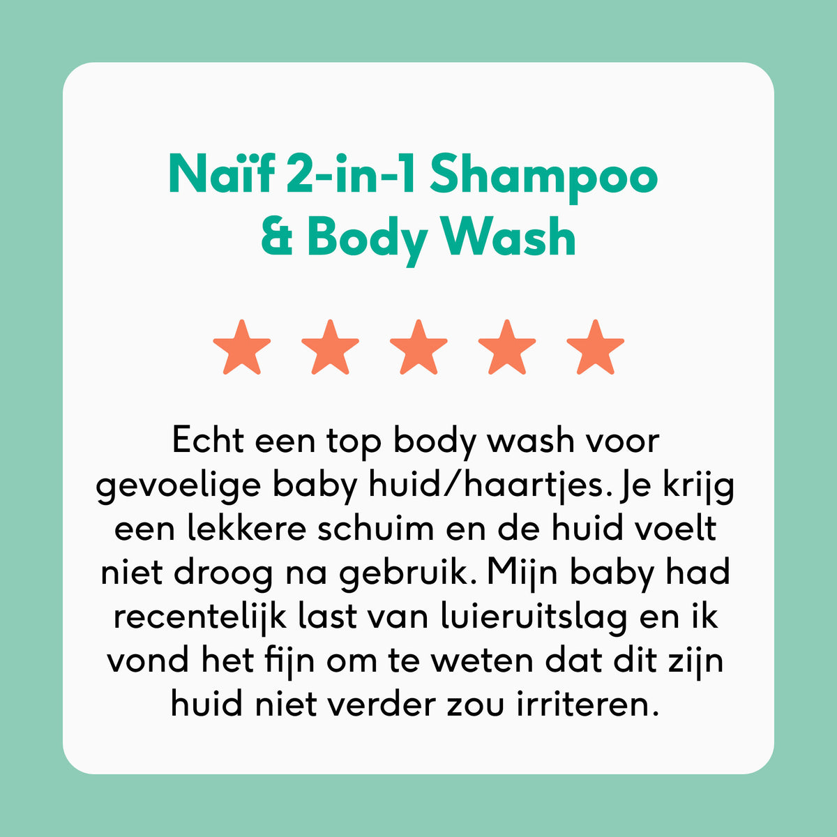 2 in 1 Shampoo en Body Wash Navulverpakking Baby & Kids 500ml