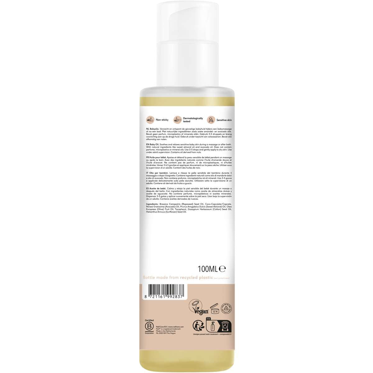 Babyöl (0% Parfüm, 100ml)
