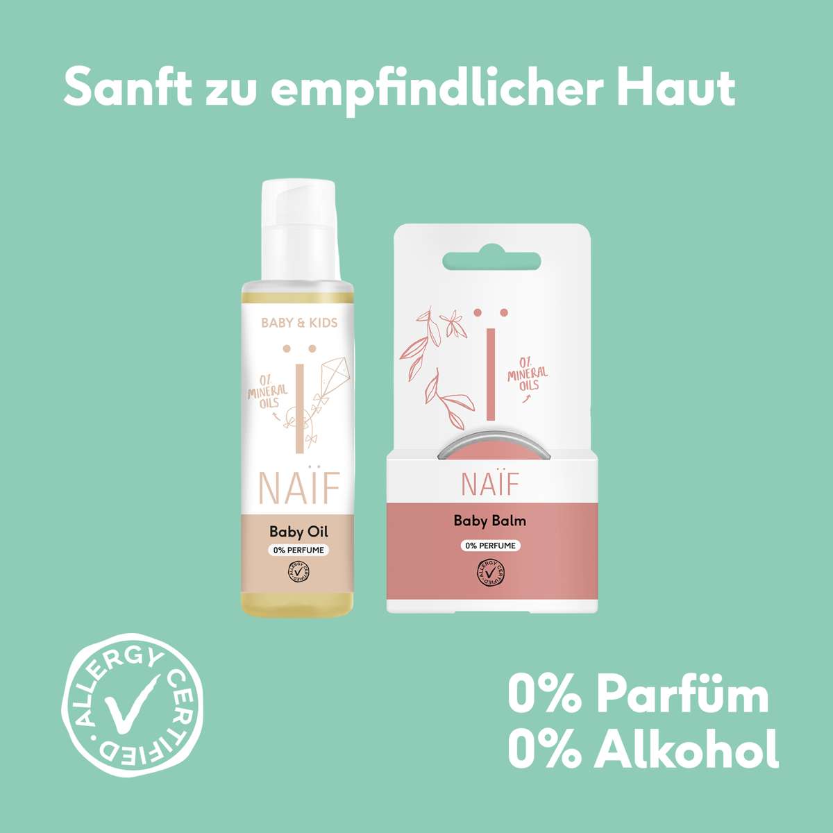 Baby Olie Baby & Kids 0% Parfum 100ml