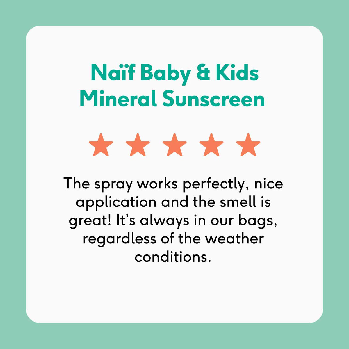 Mineral Sunscreen Spray Baby & Kids SPF50 100ml