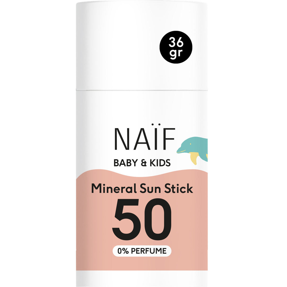Minerale Zonnebrand Stick Baby & Kids SPF50 36gr