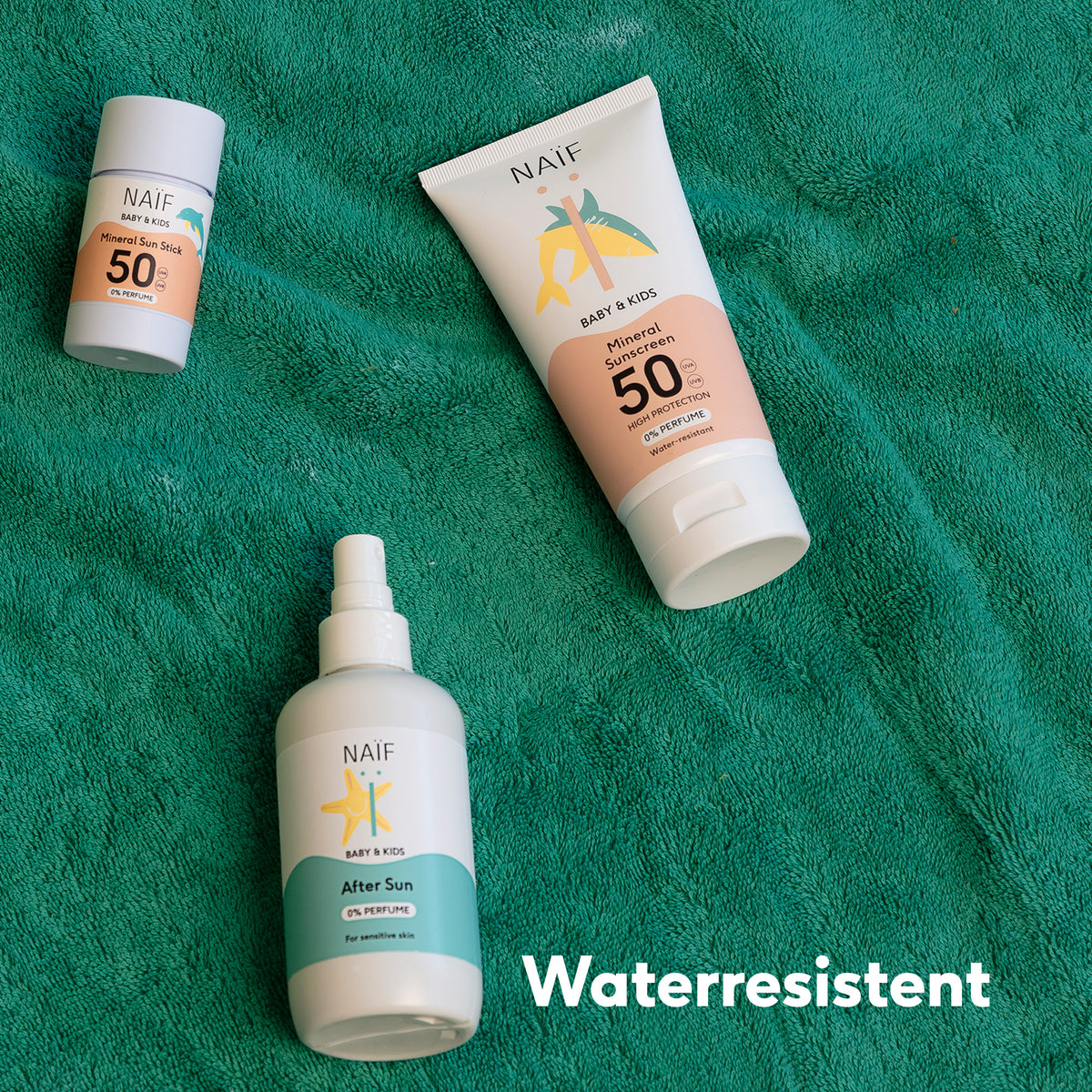 Minerale Zonnebrand Stick Baby & Kids SPF50 36gr