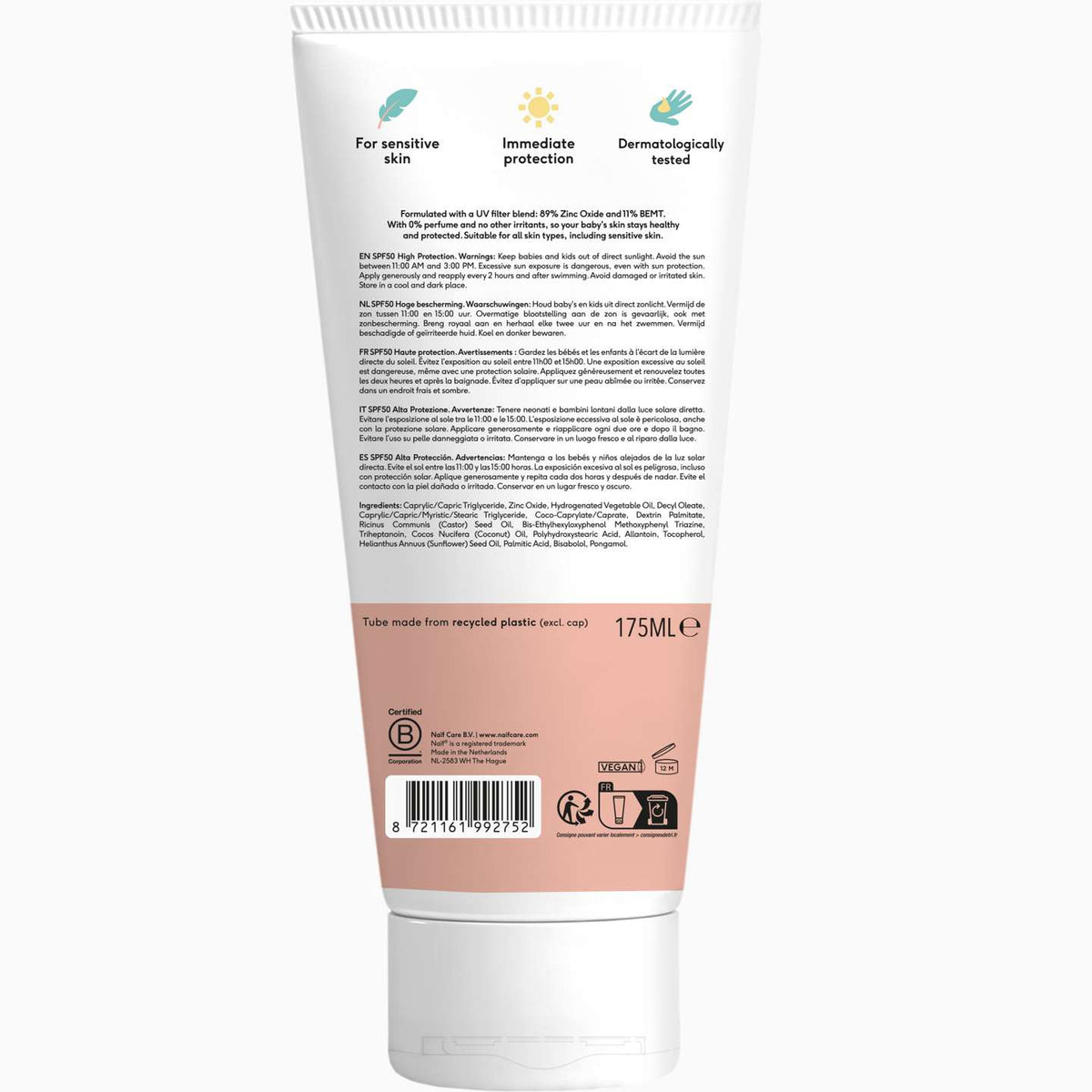 Mineral Sunscreen Baby & Kids SPF50 175ml
