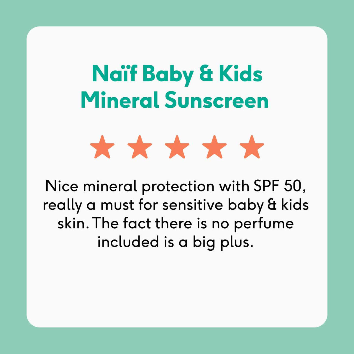 Mineral Sunscreen Baby & Kids SPF50 175ml