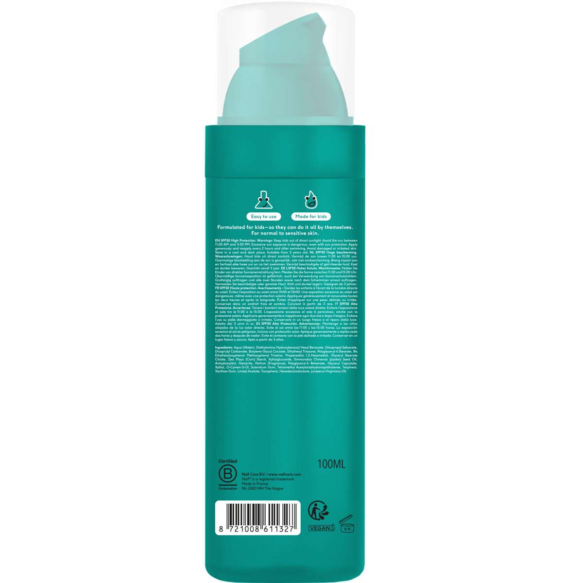 Sunscreen Kids SPF50 100ml