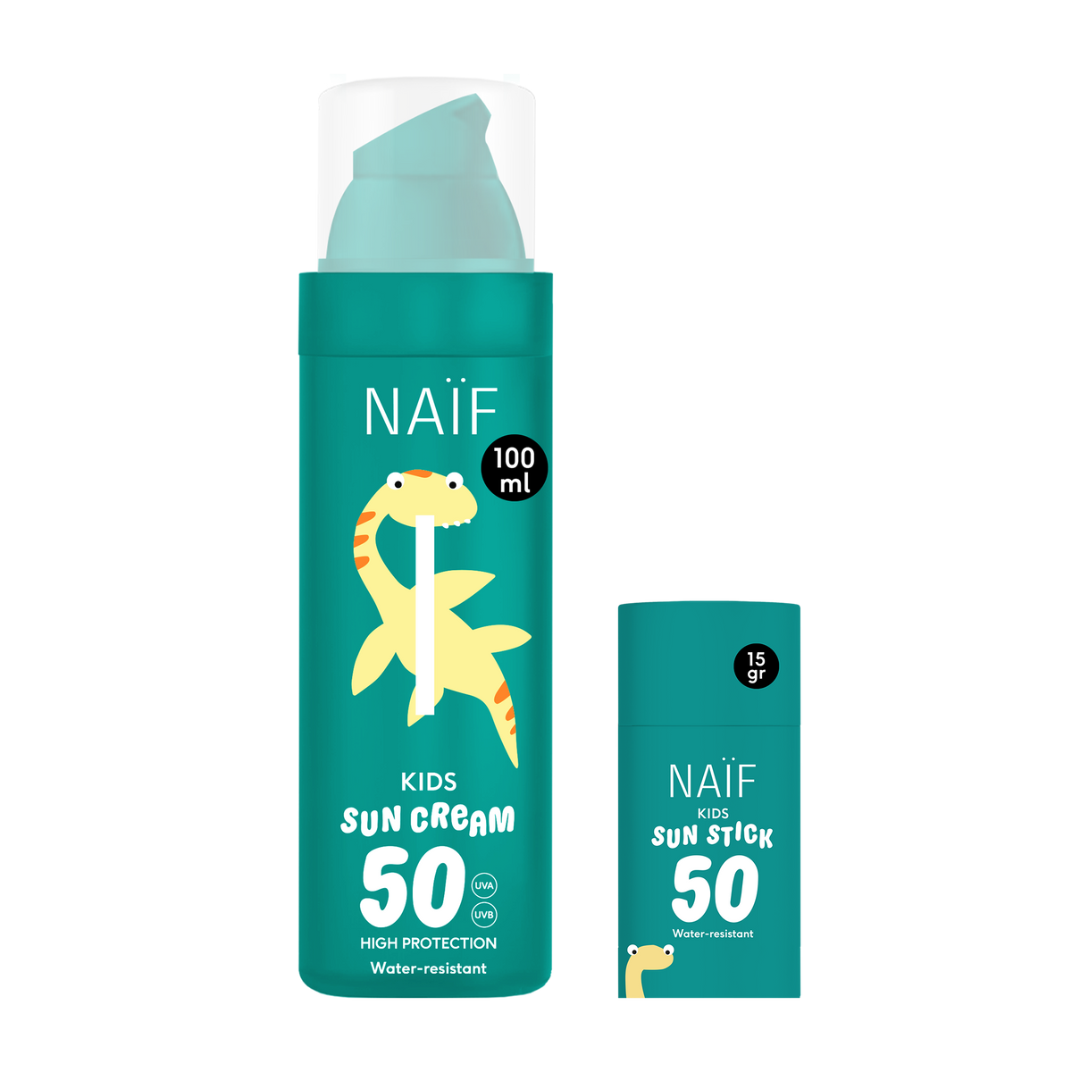 Kids Sun Protection Bundle – Sunscreen & Stick SPF50